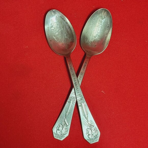 Vintage Century Silverplate Black Partridge Courts of State Building Chicago 193 - Picture 8 of 10